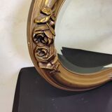 Antique oval mirrors