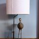 Stilt lamp - Maison Charles - brass and lacquer