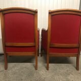 Pair of armchairs shepherdesses Empire