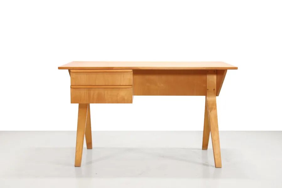 Birch EB02 desk by Cees Braakman for Pastoe