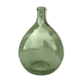Dame jeanne en verre vert contenance 5 litres