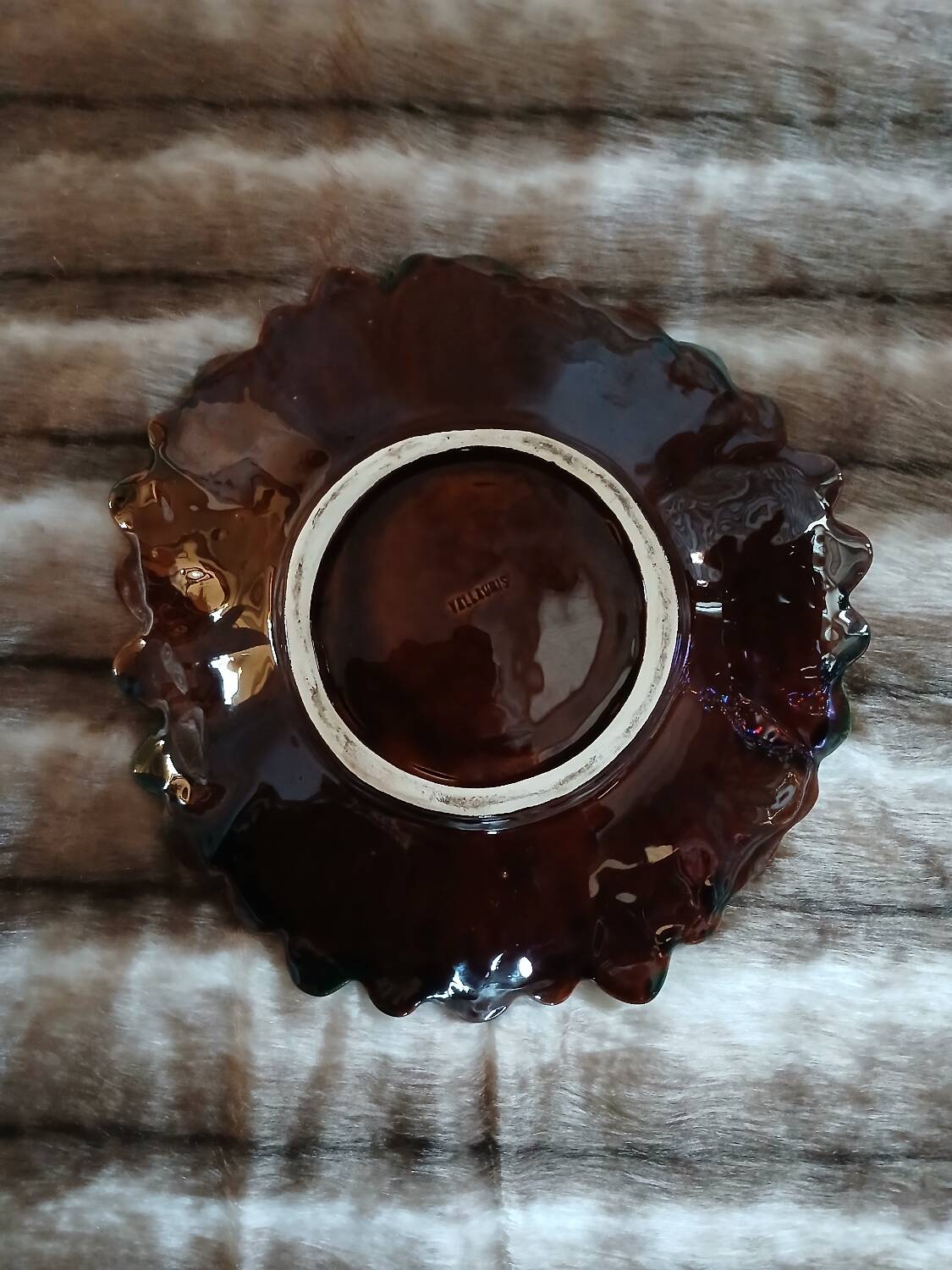 Coupe à fruits ancien Vallauris 