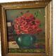 Bouquet of poppies on a table.