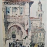 David Roberts - Correo de los Morros or Old Guardhouse, Granada