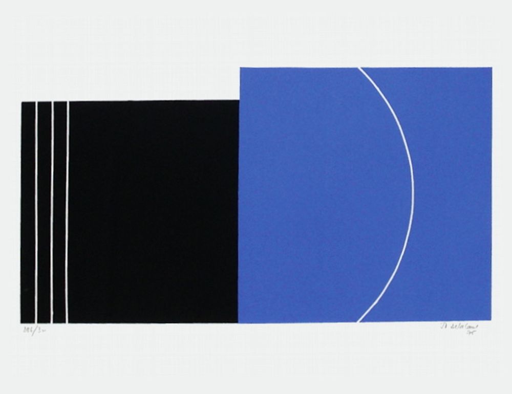 Sérigraphie 1975 jo delahaut