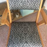 Completely restored feet compass armchair