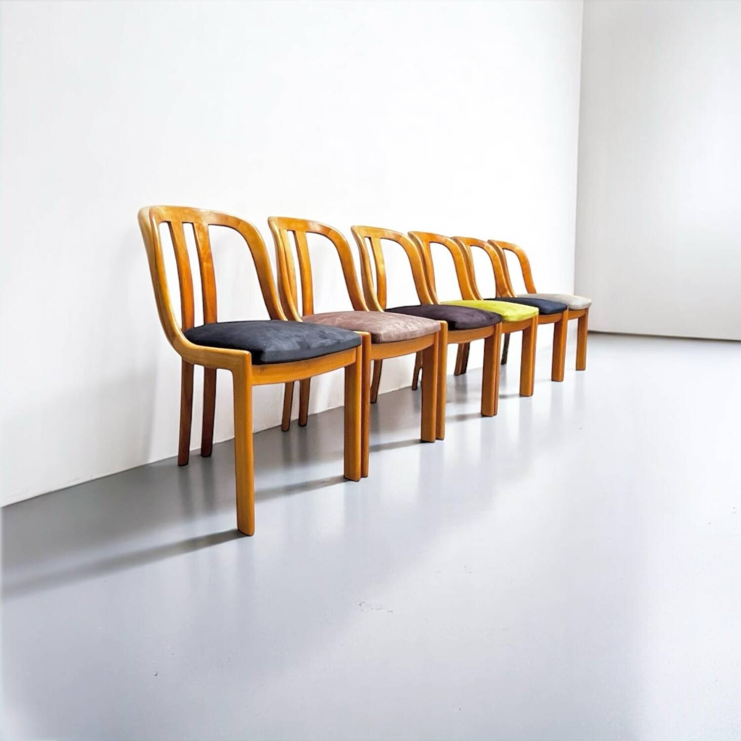 Ensemble de 6 chaises vintage