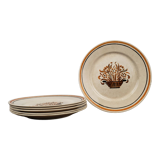 Assiettes plates - Badonviller, modèle Djerba