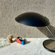 Desk lamp saucer Aluminor France vintage 70s