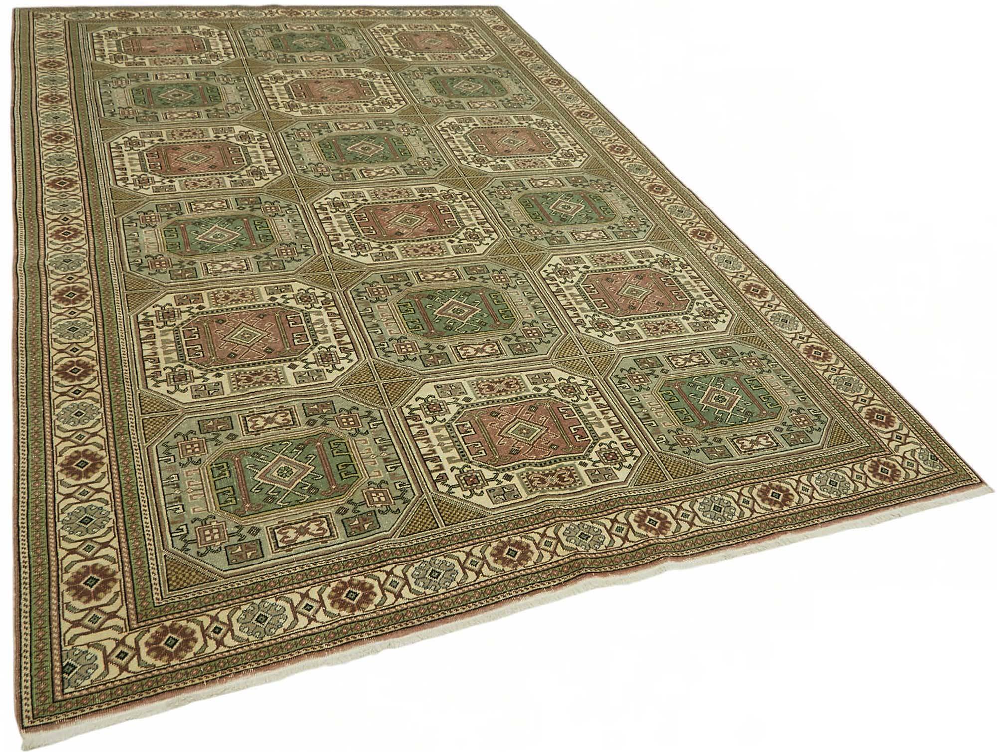 Turkish Wool Vintage Kayseri Rug 194 cm x 290 cm