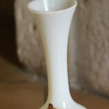 White opaline vase