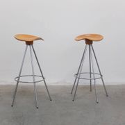 Pair of 'Jamaica' swivel bar stools by Pepe Cortès for BD Barcelona, 1990s