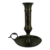 Bougeoir laiton monte et baisse vintage