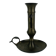 Vintage brass candlestick that raises and lowers.