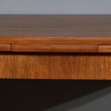 Table à rallonges Scandinave en Teck – 1960