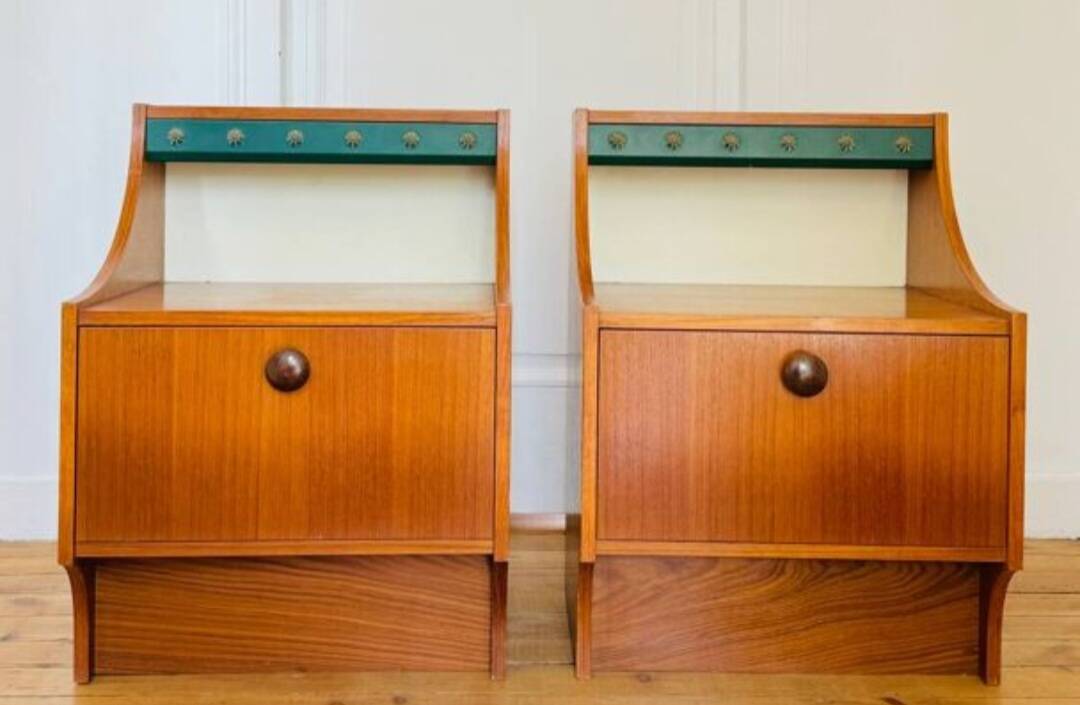Chevets scandinave en teck