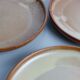 Set de 6 assiettes plates en grès