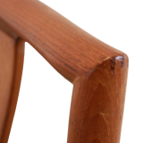 Set of 4 Danish design chairs 'Tuse'