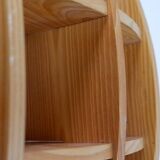 Small Round Pine Shelves Ø55.5cm