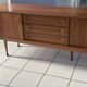 Vintage 1960s Scandinavian-style sideboard