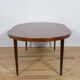 Table à manger extensible en palissandre des années 1960 par Kai Kristiansen pour Feldballes Furniture Factory.