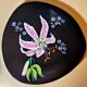 Decorative plate Longwy Louis Valenti
