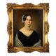 Portrait d'une dame du XIXe siècle