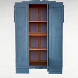 Blue wardrobe art deco 1930