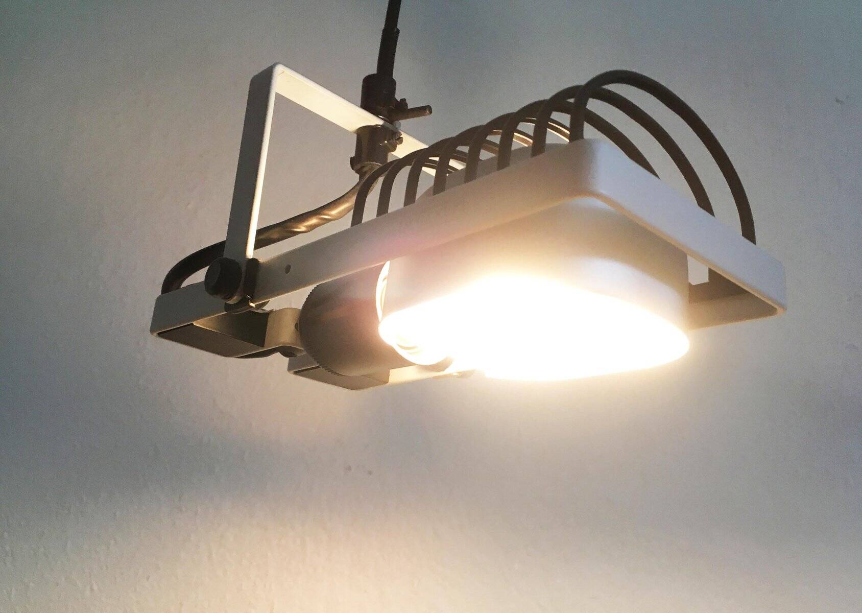 Italian Mid-Century Suspensions Sintesi Cable Suspension by Ernesto Gismondi for Artemide, set of 2
