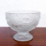 Coupe en verre pressé de Imwald années 60