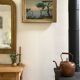 Antique oil painting from the first half of the 20th century