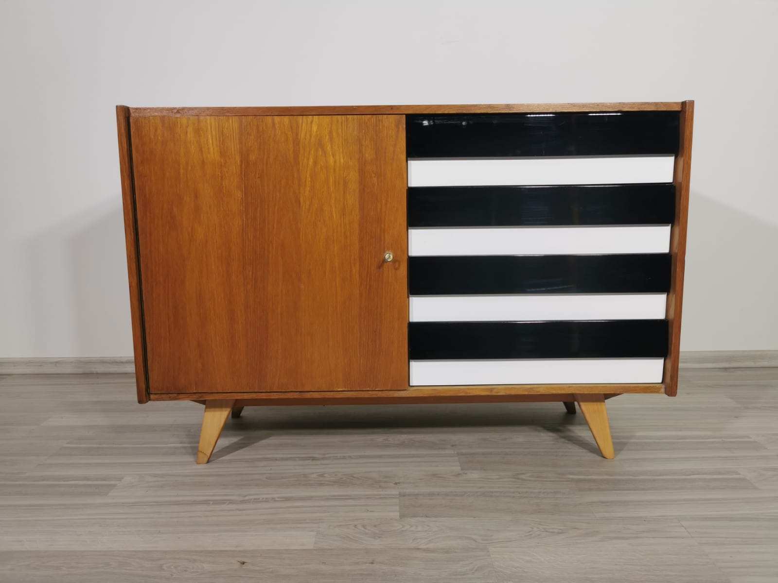 Vintage sideboard by jiri jiroutek for interier prague, 1960s