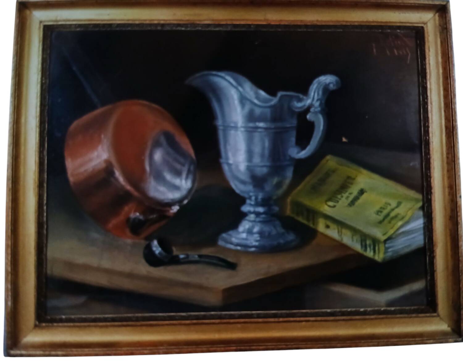 Still life in pastel, 19th century