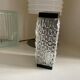 Wall lamp RZB Leuchten textured molded glass and vintage bakelite