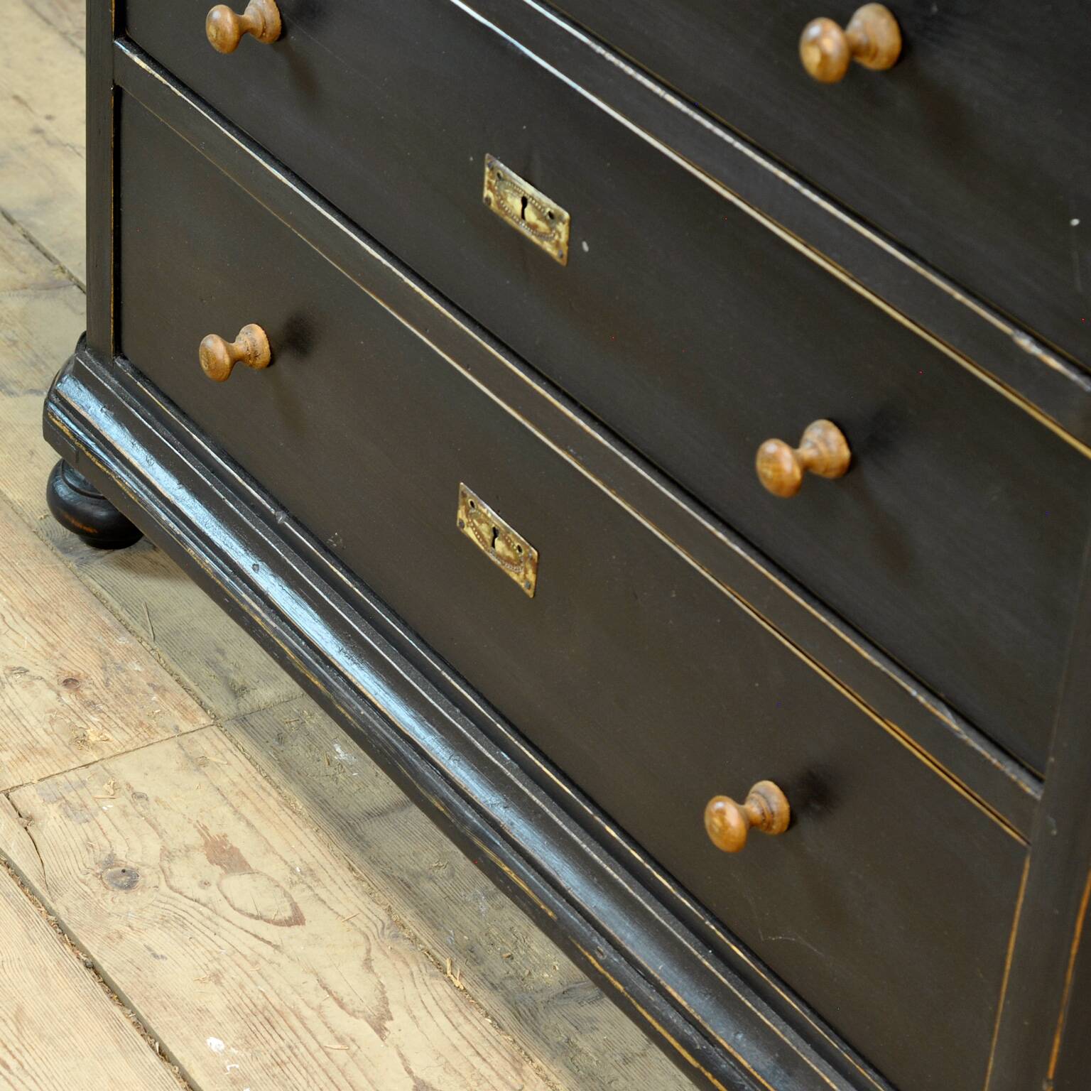 Commode en pin, années 1910