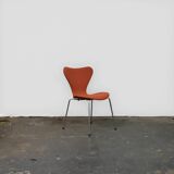 4 chaises Fritz Hansen Butterfly rembourrées