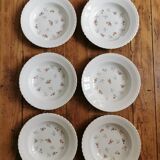 Vintage soup plates L'Amandinoise Pompadour
