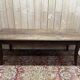 Table de ferme de style Louis XV en chêne massif