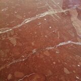 Oval marble table