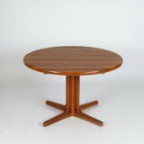 Runder Teak Esstisch Danish Design 60er 70er Vintage Dining Table