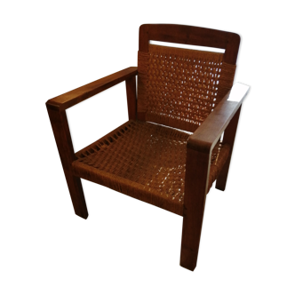 Art Deco rope armchair