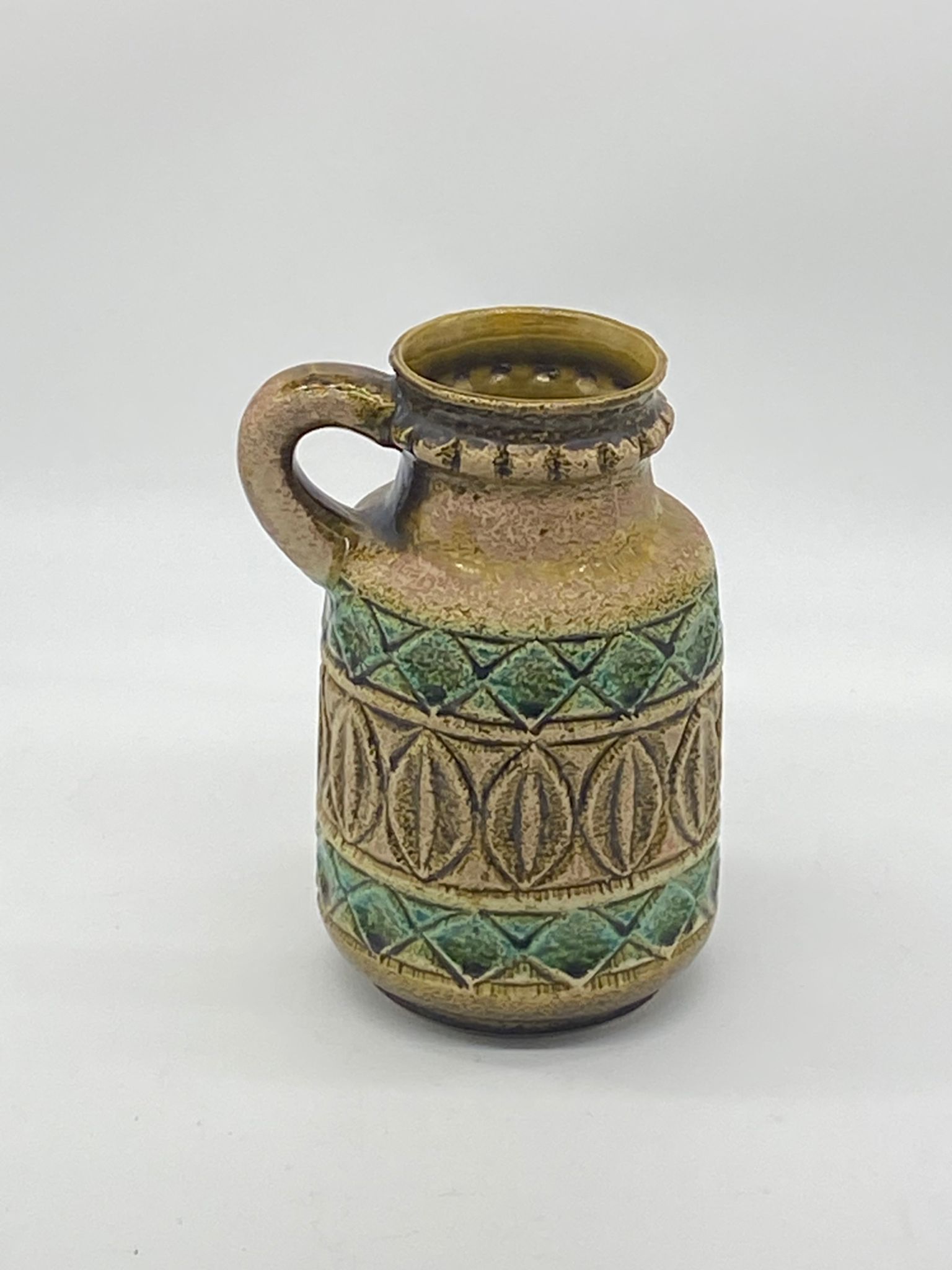 Vase / pot, vintage ceramic , Bay W. Germany , vintage