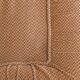 Ensemble de 3 poltrone modulari en tessuto beige anni '70 vintage modernariato