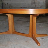 Baumann oval expandable table