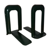 Pair of Ravel Clamart book clamp backs industrial sheet metal
