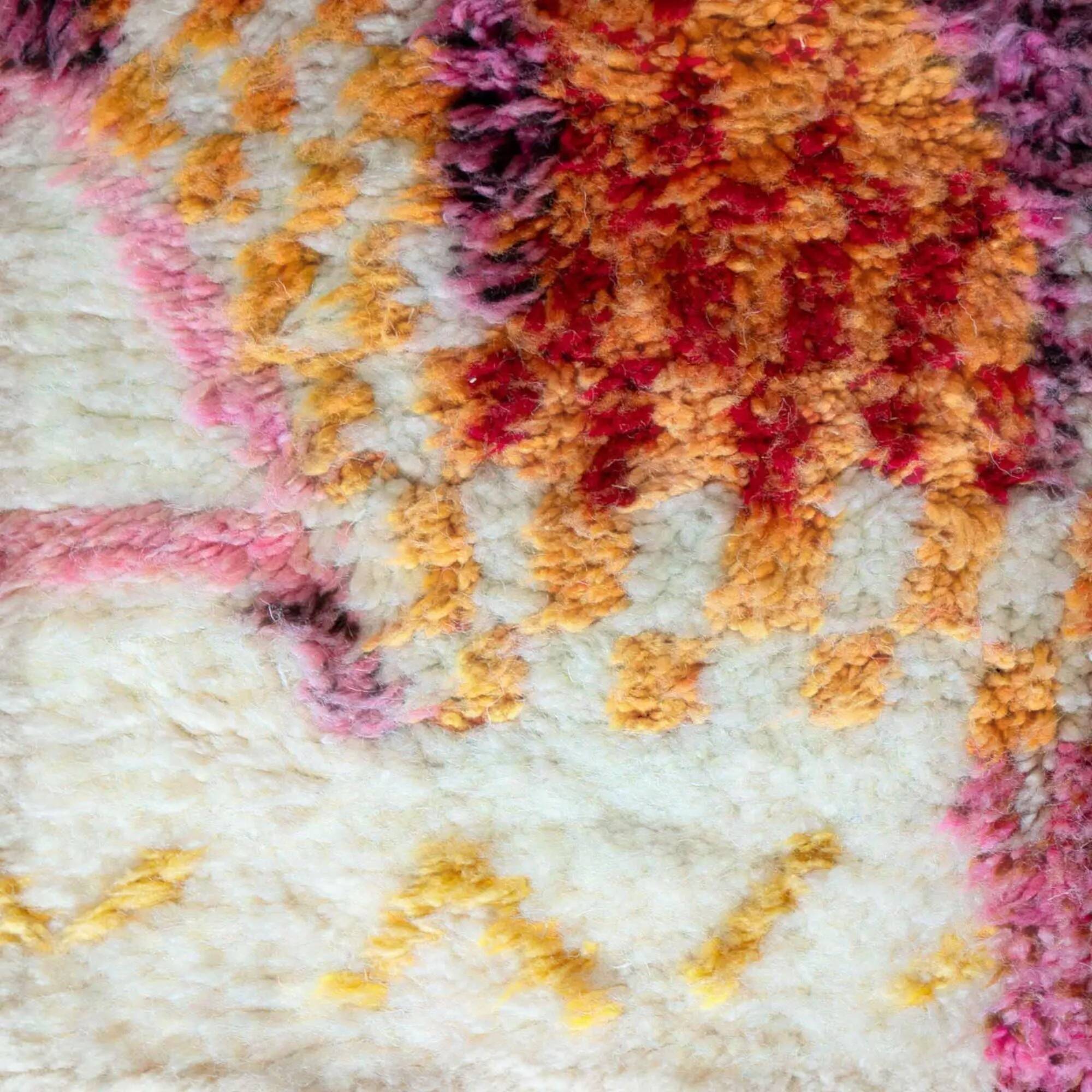 Moroccan handmade rug 3 x 2 m