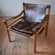 Midcentury Sirocco Safari armchair by Arne Norell, 1964