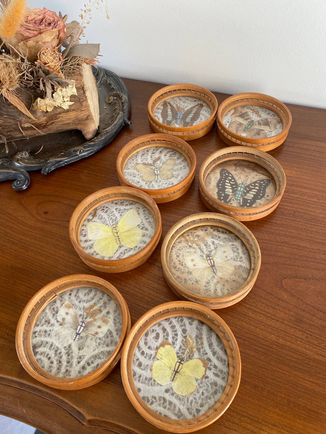 Butterfly coasters, 1970s