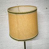 Tripod floor lamp in gilded bronze