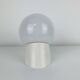 Applique boule opaline Erco vintage